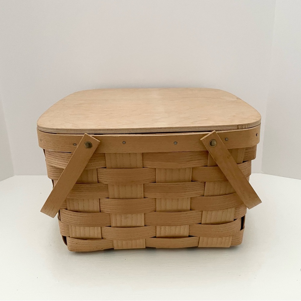 RARE DOUBLE PIE CARRIER BASKET-USED TWICE - Picture 6 of 9